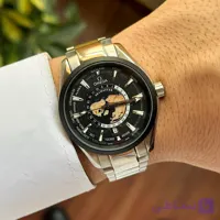 ساعت مردانه امگا مدل سیمستر جهان نما اتوماتیک