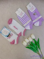 🌸 جوراب فانتزی پاستلی