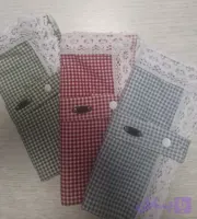 سفره پارچه ای کتان نخ چهارخانه