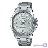 ساعت مچی مردانه کاسیو مدل MTP-V004D-7B2UDF با بند استیل