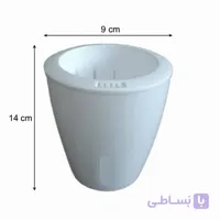 گلدان هیدروپونیک سایز 9 راما پلاست
