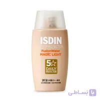 ضدآفتاب ایزدین فیوژن واتر مجیک رنگ لایت ISDIN SPF 50