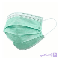 ماسک سه لایه پرستاری سبز 50 عددي