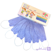 ماسک کودک 10 عددی+ماسک سه بعدی 10 عددی