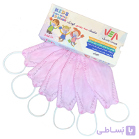 ماسک سه بعدی ویستا صورتی 10 عددي