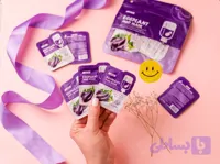 پک ۱۰ عددی ماسک گلی بادمجان لایکو