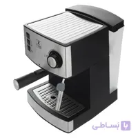 اسپرسو ساز خانگی 1.6 لیتری زیگما مدل RL-222، نیمه اتوماتیک با مصرف پودر قهوه، مناسب تهیه اسپرسو، کافه لاته، موکا و کاپوچینو