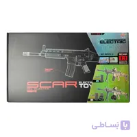تفنگ تیر ژله ای اسکار FN SCAR شارژی مدل WH52-2