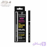 مداد چشم مشکی گابرینی مدل Color Max Kajal ضد آب