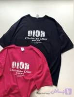 تیشرت نخ‌پنبه قواره خیلی بزرگDior