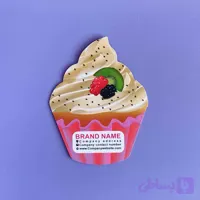 کارت ویزیت طرح کاپ کیک کد 03