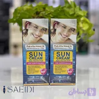 کرم ضد آفتاب بی رنگ SPF 60 مناسب انواع پوست 130 میلی لیتر