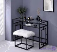 ست میز آرایش و پاف مدل K-753