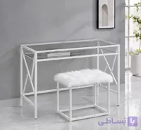 ست میز آرایش و پاف مدل K-754