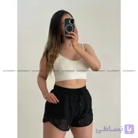 شلوارک کشاله دار حریر وارداتی