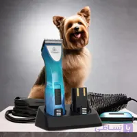 ماشین اصلاح حرفه‌ای حیوانات آی‌کلیپر MAX1 موتور براشلس | قدرت بالا و بدنه ABS کد 273