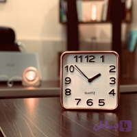 ساعت رومیزی دکوراتیو مربعی