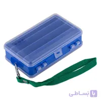 جعبه دوطرفه لوازم ماهیگیری کایدا مدل H333-132 مناسب لور و متعلقات – رنگ آبی