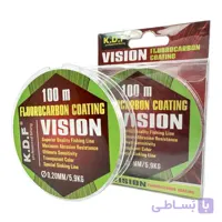 نخ ماهیگیری فلوروکربن کایدا KDF Vision Coating – طول 100 متر