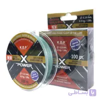 نخ ماهیگیری براید کایدا X-Power سبز | تحمل بالا و عملکرد بی‌نقص در شرایط سخت