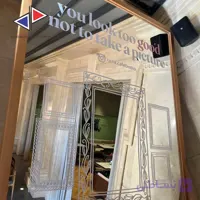 چاپ استیکر آینه