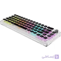 کیبورد گیمینگ مکانیکی پرودو مدل PDX223 با سیم ۶۷ کلید شفاف