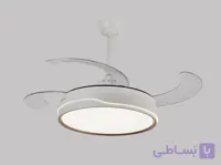 پنکه سقفی لوستر دار تاشو مدل68226