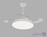 پنکه سقفی لوستر دار تاشو مدل68300