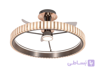 پنکه سقفی لوستر دار مدل8561