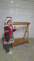 رگال لباس کودک مدل‌ تاجدار گوشواره ایی
