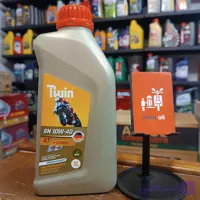 روغن موتورسیکلت تویین TWIN 10W40 SN 1L MA2 Semi Syn