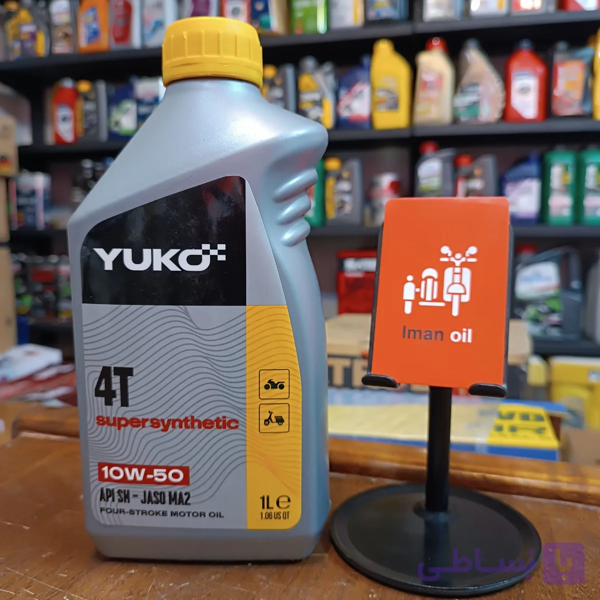 روغن موتورسیکلت یوکو YUKO 10W50 SN 1L MA2 Semi Syn