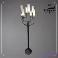 آباژور ایستاده 8 شاخه مشکی
