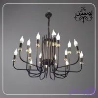 لوستر شاخه L کریستالی لوسترن