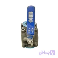 شیر دسته گازی فولادی دنده ای 1/2 اینچ – کلاس 800
