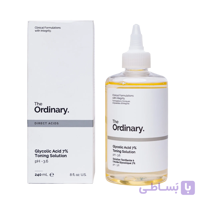 تونر گلیکولیک اسید 7% اوردینری مدل Glycolic Acid 7% Toning Solution حجم 240 میلی لیتر