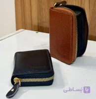 جاکارتی زیپ‌دار چرم طبیعی کد 1109