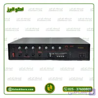 آمپلی فایر اهمی ولتی جاسکو مدل JASCO-W180 | چهار زون 100 وات
