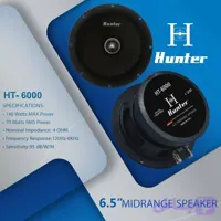 میدرنج 6 اینچ هانتر مدل HT – 6000
