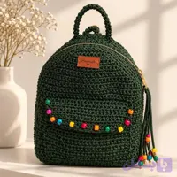 کوله مکرومه دستبافت پیکو