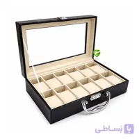 جعبه ساعت چرم کد2621