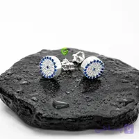 گوشواره نقره رنگی کد2569