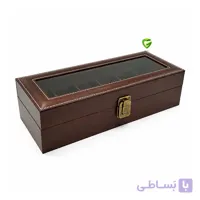 جعبه ساعت قهو‌ه‌ای کد2618