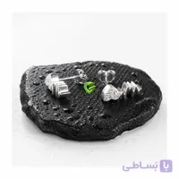 گوشواره نقره ضربان کد2565