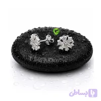 گوشواره نقره گل کد2564 / گوشواره نقره / خرید گوشواره نقره / گوشواره نقره / گوشواره