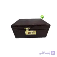 جعبه ساعت قهوه‌ای کد2587