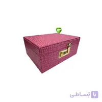 جعبه ساعت صورتی کد2580