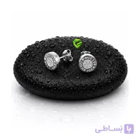 گوشواره نقره دایره کد2567