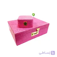 جعبه جواهر صورتی کد2571