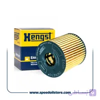 فیلتر روغن پایه کوتاه هنگست آلمان مدل E44H D110 مناسب برای پژو 206